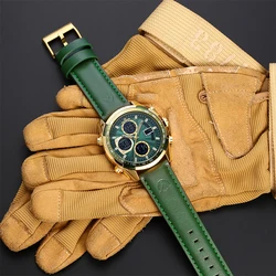 CAINUOS Fashion Military Watches for Men Luxury Original Sports Chronograph Watch ​Waterproof Electronic Digital Watch