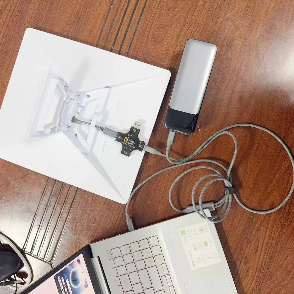 

Мини-двойной USB C PD-кабель для быстрой зарядки 100 Вт для ноутбука Starlink, телефона, поддержка синхронной зарядки нескольких устройств