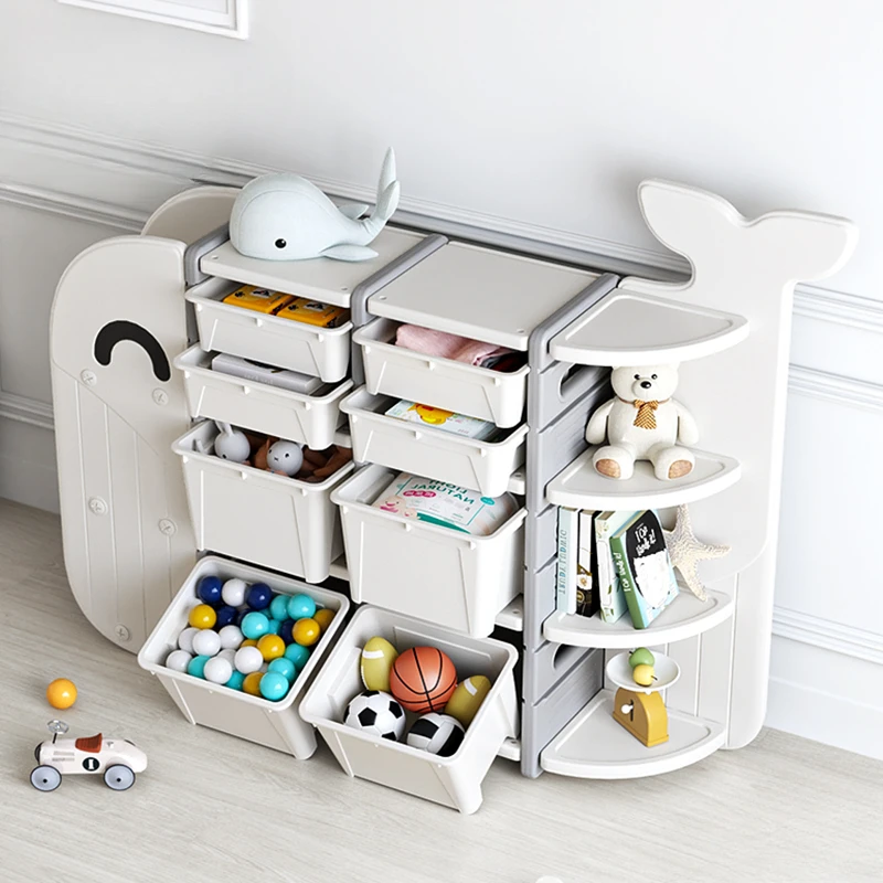 

Childrens toys storage rack storage cabinet baby cabinet large storage rack cabinet bookshelf