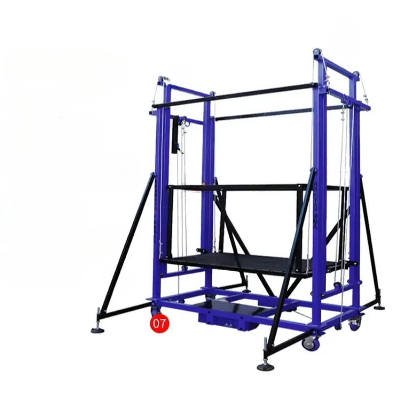 Electric scaffolding mobile lifting platform decoration elevator folding automatic indoor and outdoor remote control elevator