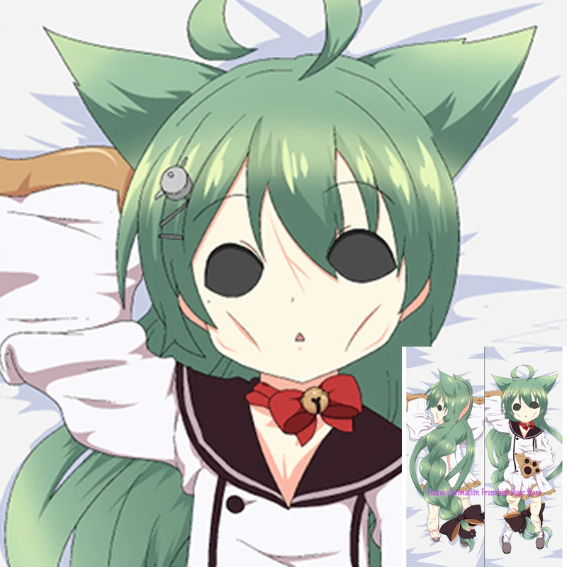 

Anime Dakimakura Pillow Akashi 2-Side Print Pillowcase Hugging Body Cushion Cover Otaku Waifuristmas Decoration