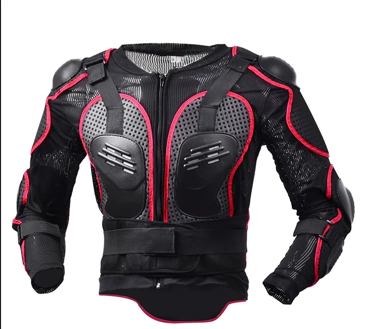 Motorcycle Riding Protective Gear Square Hole Protective Clothing Chest & Back Protector for Motorcyclists Safety Equipment