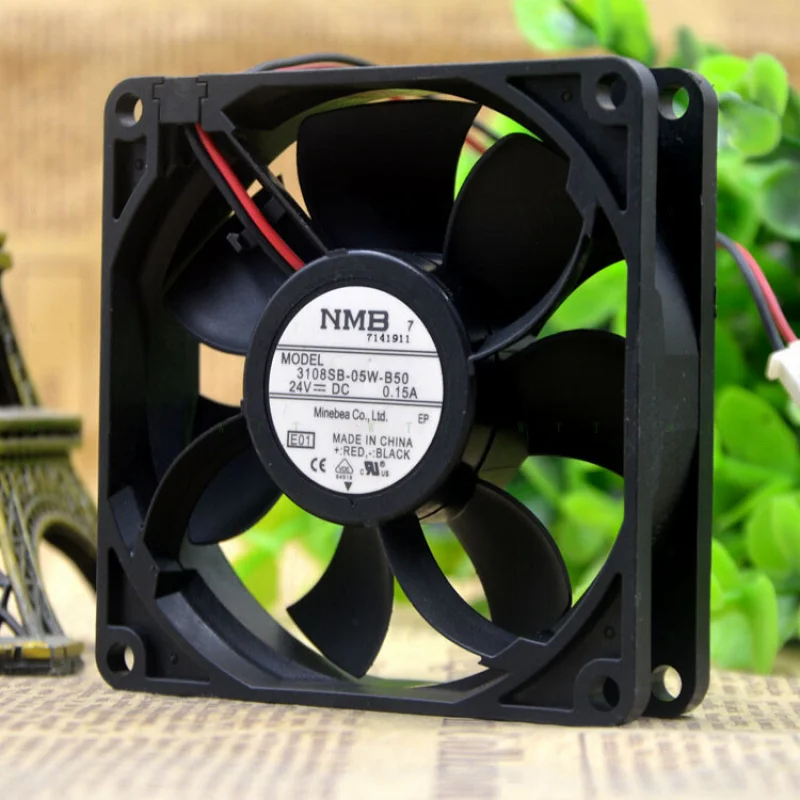 

H for NMB 8CM 8020 24V 0.15A 3108SB-05W-B50 high-end cooling fan