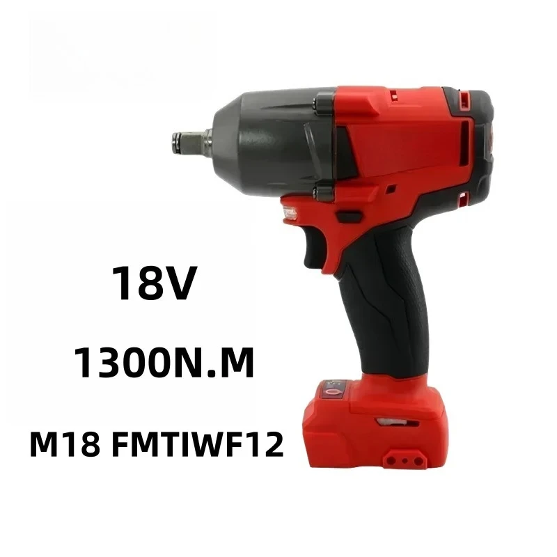 Klucz udarowy Milwaukee M18 Compact o momencie obrotowym 1300 Nm do konserwacji pojazdów i ciężkich maszyn, zapewniająca mocne i wydajne działanie.