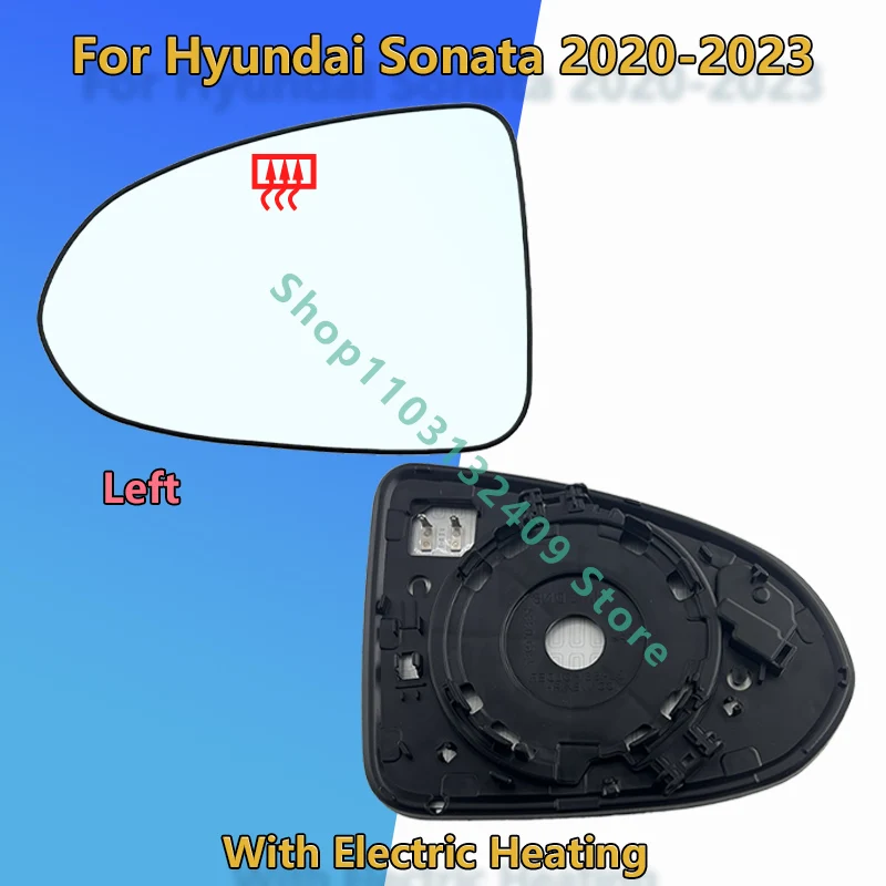 For Hyundai Sonata 2020 2021 2022 2023 Side Rearview Mirror Glass / 87611-L1000 87621-L1000/Wing Mirror Lens/Car accessories