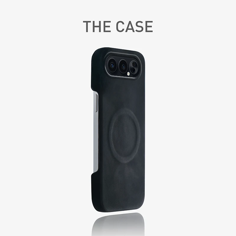 قسط الأعمال الرجعية الجلد ودية جلد الغنم نصف حزمة جراب هاتف ل الشرف 500 400 برو شاحن مغناطيسي للصدمات الغطاء الخلفي