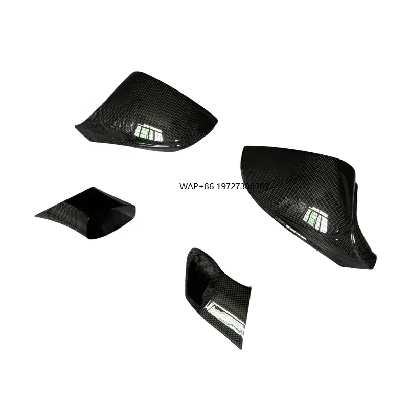 

4Pcs Dry Carbon Fiber Mirrors for 458 Exterior Mirror Cover Rearview Sider Mirrorcaps