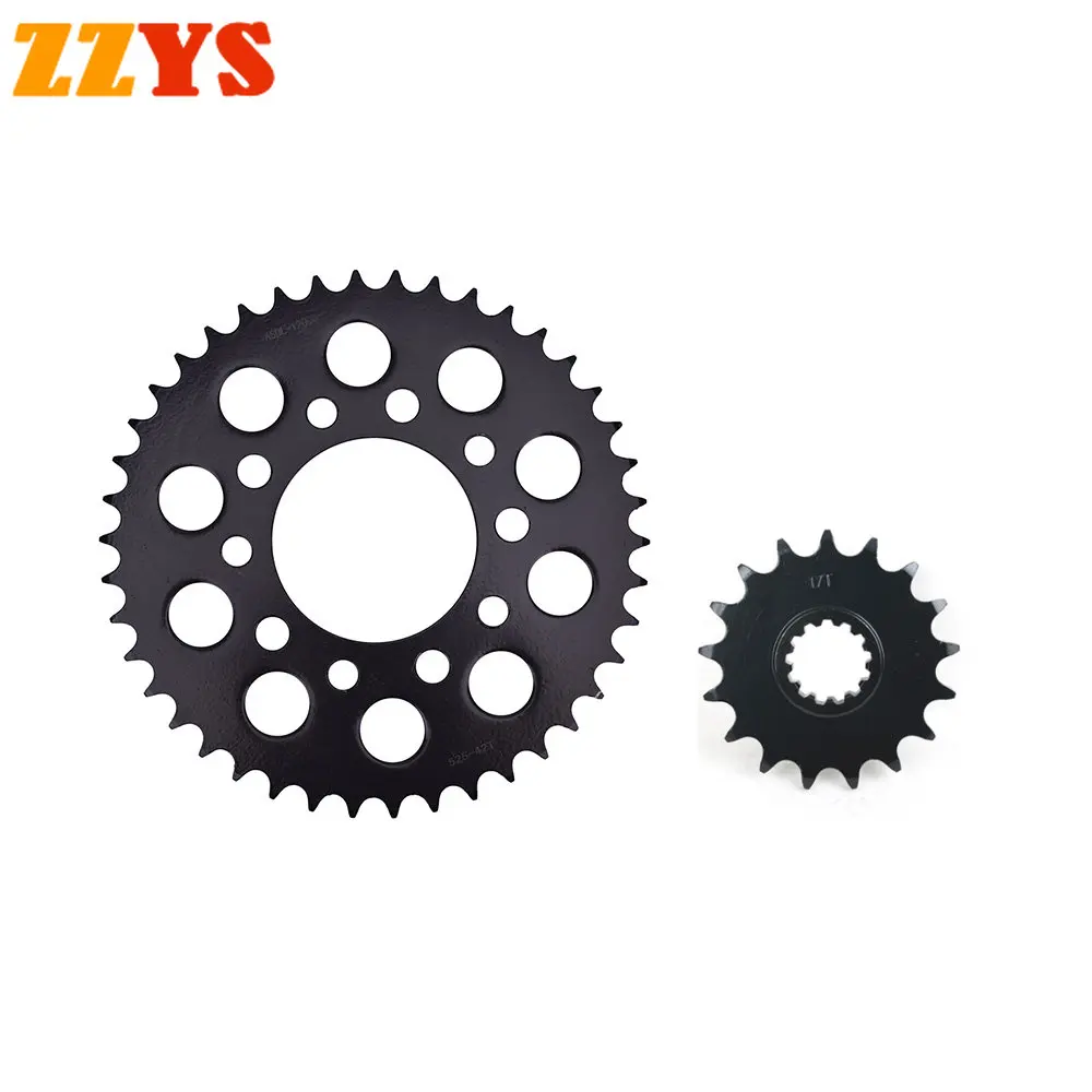 

525 17T 42T 17 42 Tooth Front Rear Sprocket Gear Wheel for Honda CRF1000 D2-K Africa Twin DCT Adventure 2019 CRF1000D CRF 1000 D