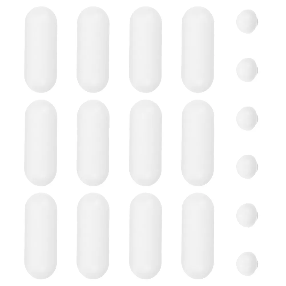 

18Pcs Toilet Seat Bumpers Universal Rubber Non-Slip Buffer Spacers for Home Hotel Bathroom Replacement Parts Toilet Seat Bumper