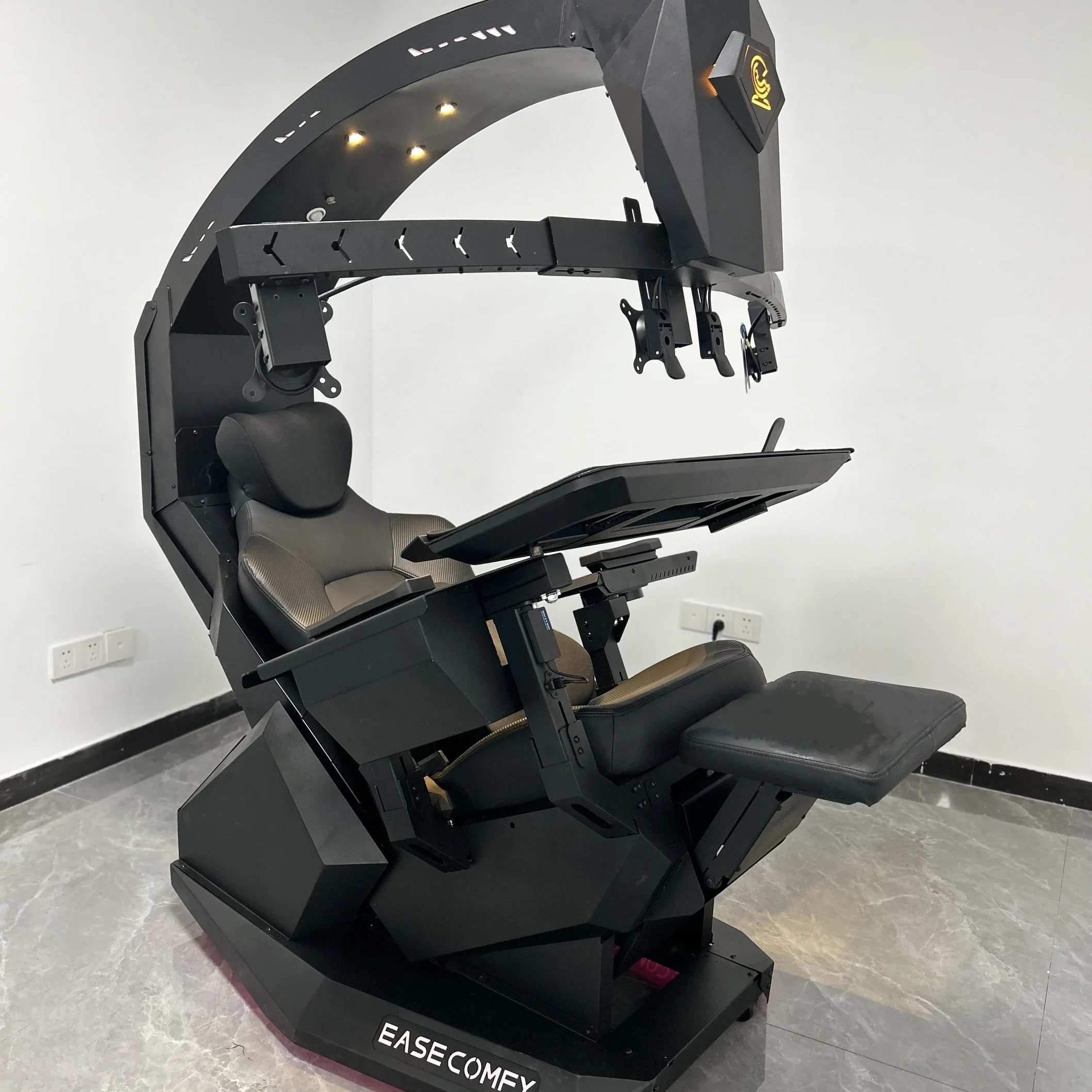 T2 ergonomic zero gravity recline chair cockpit super comfortable ease adjustable computer workstation