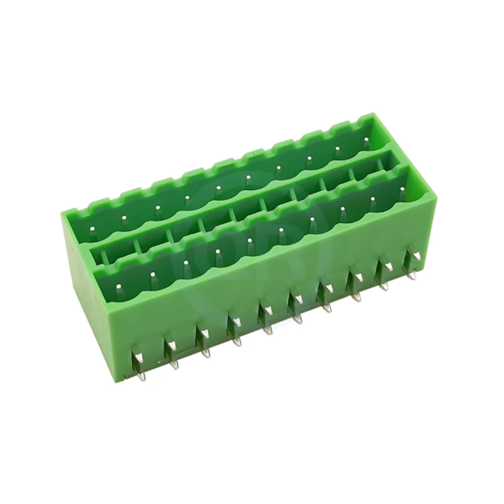 (1 Pcs) KF 2EDGKRCH 5.08mm Dual-Row Pluggable Terminal Block JM 15EDGKRCH 5.08 Compact Flat Terminal Connector KF2EDGKRCH 5.08