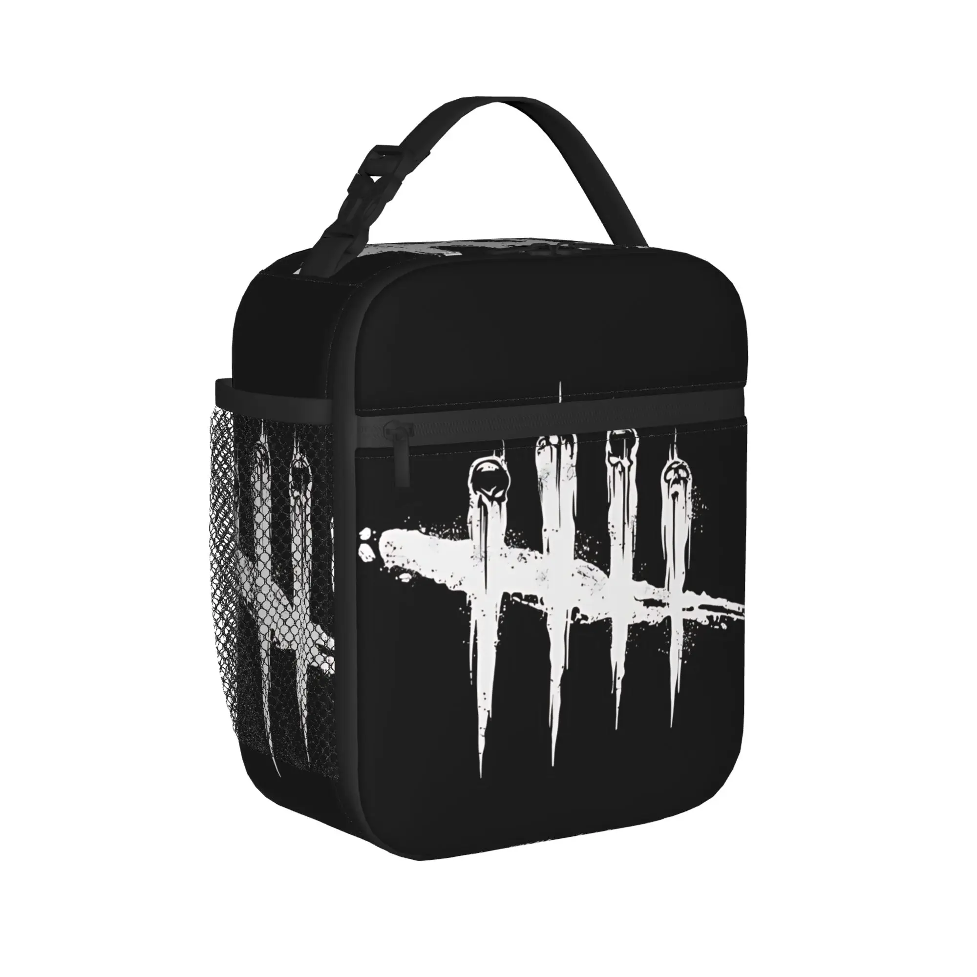 Deads by Daylights  logos  Insulated Lunch Bags Large Video Games Reusable Cooler Bag Lunch Box Tote College  Picnic Men Women