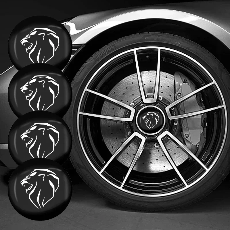 

4 шт., 56 мм, наклейки на колеса автомобиля, центральная крышка ступицы, эмблема автомобиля, значок, наклейка для Peugeot 407 206 308 508 208 3008 207 307 107 RCZ 2008