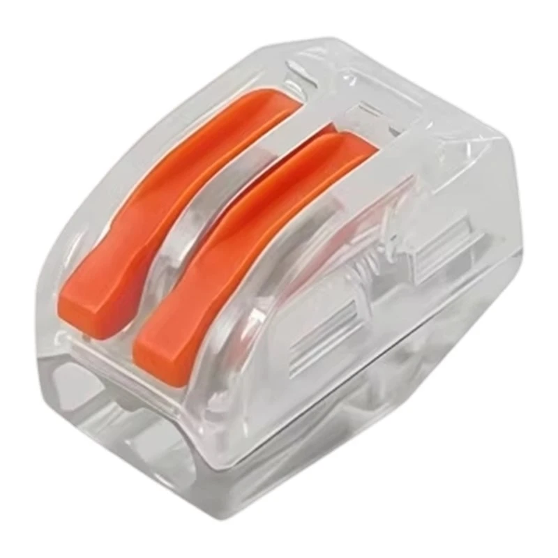 AB02 Parallel Splitter Electrician Connector 100 Pieces PCT-212 Wire Connectors Quick Wiring Terminal Soft And Hard Wire Head