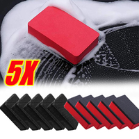 3/5PCS Car Wash Sponge Volcanic Clay Sludge Removal Flying Paint Oxidized Clay Rhombic Clay Scrub Car Cleaning and Detailing