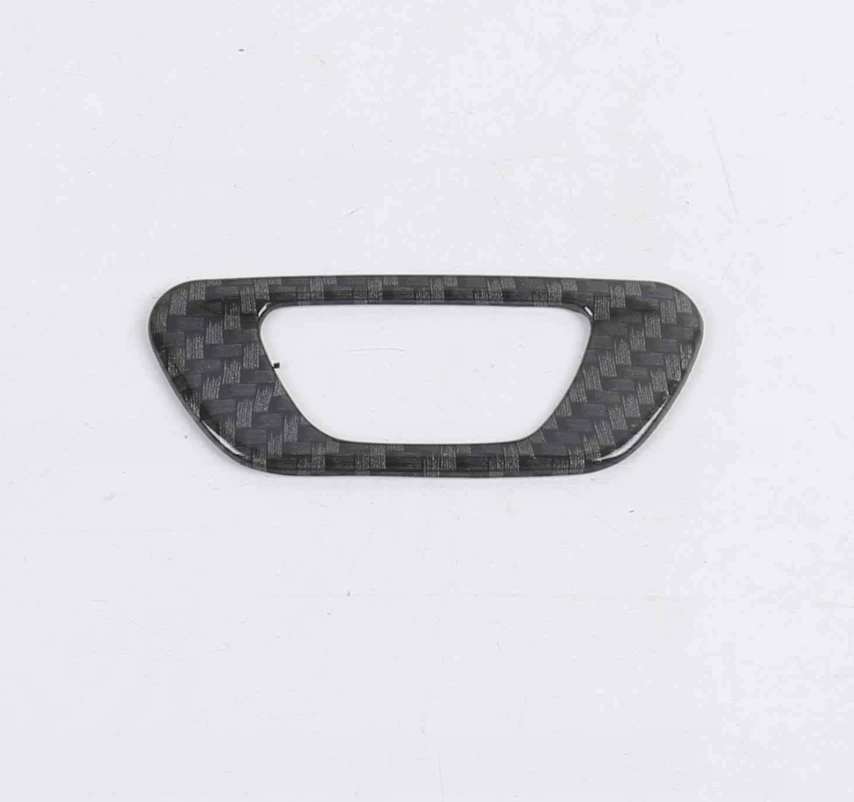 ألياف الكربون نظرة/ماتي إضاءة أمامية مصابيح التبديل لوحة أزرار غطاء إطاري الكسوة لرينو كادجار 2016 2017 2018 2019 صب #6