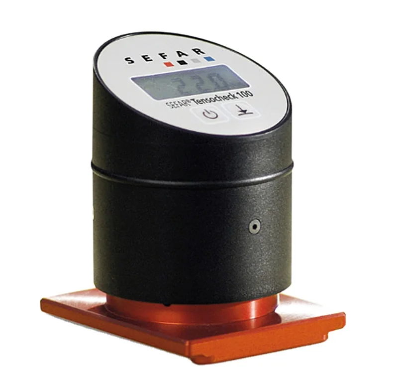 The Tensocheck 100 is a state-of-the-art digital tension measuring gauge that operates electronically Tensometer