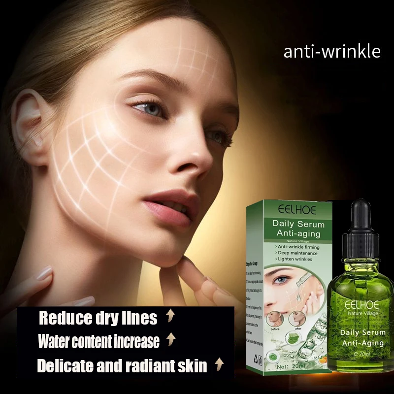 

Effective Anti-Wrinkle Facial Serum Anti-Aging Facial Wrinkle Reduction Facial Fine Lines Neck Line Serum