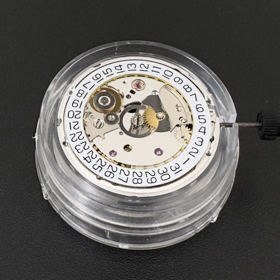 حركة ميكانيكية أوتوماتيكية أصلية H.K PT5000 نسخة ذهبية/فضية استنساخ علوي 2824-2 دقة عالية 25 جوهرة #3