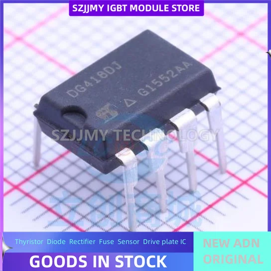 10PCS/LOT DG417DJ DG418DJ DG419DJ DIP8 New Original MICRO CONTROLLER GOOD PRICE AND QUALITY