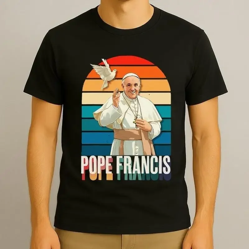 Great New Pope Francis Vatican Catholic Saint T Shirt Rest In Peace