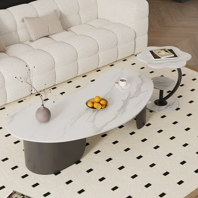 Display Aesthetic Coffee Table Living Room Nordic Round Luxury Coffee Table Italian Computer Ergonomic Meubles Unique Furniture