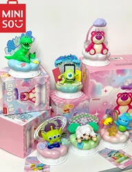 Blind Box Miniso Disney Pixar Series On The Cloud Soft Kawaii Doll Model Desktop Decoration Children Toy Birthday Gift Lotso