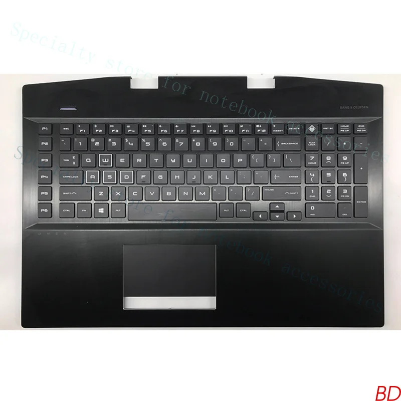 A+ C Shell W/ Keyboard Touchpad For HP Omen 5 Plus 17-CB TPN-C144 Palmrest
