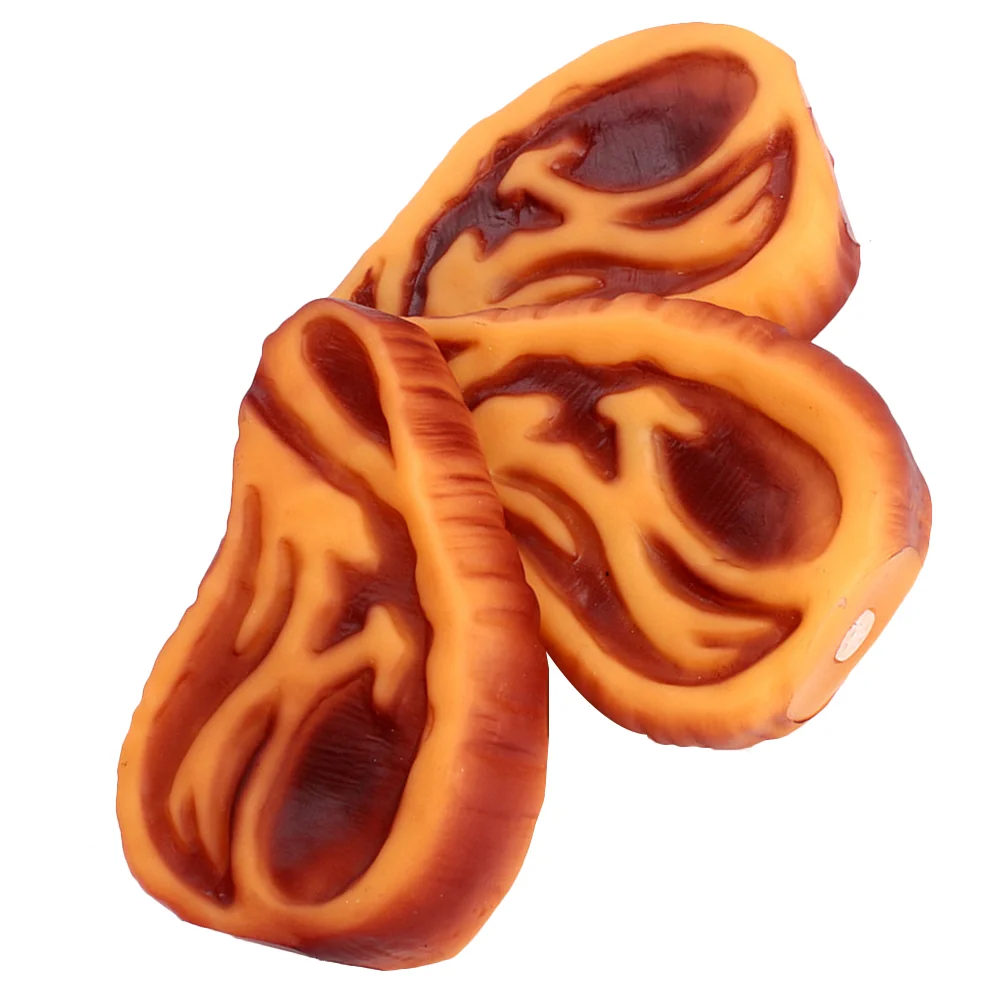 Lovely Plastic Steak Design Dog Toy Puppy Chew Squeak Sound for Small Dogs Pet Cats Toys Sound Toys Pet Sound Toys