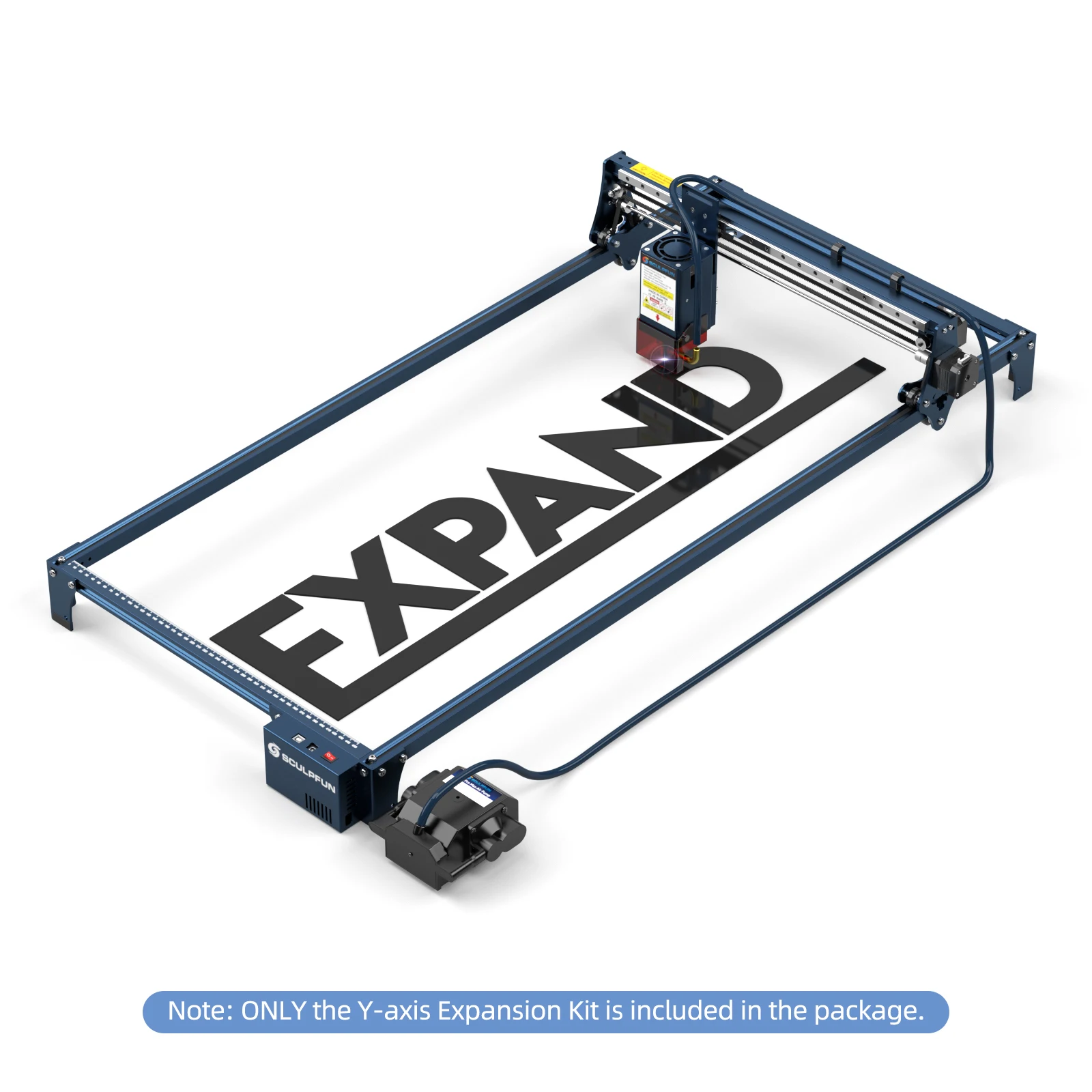 SCULPFUN S30 Series Engraving Area Expansion Kit for Sculpfun S30/S30 Pro/S30 Pro Max Engraving Machine Y-axis Extension Kit