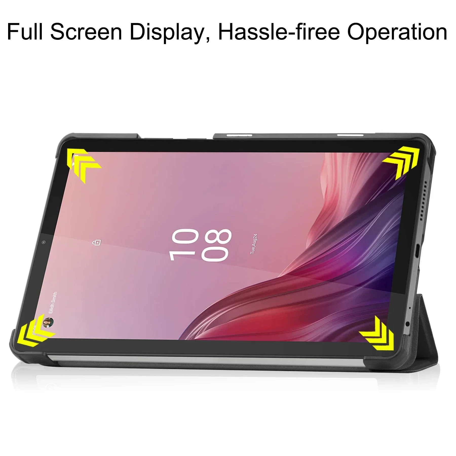 For Lenovo Tab M9 TB310FU Tablet Case Tri-Fold Leather Magnetic Stand 9 Inch (2023)Tablet Case for Lenovo Tab M9 TB310FU Cover