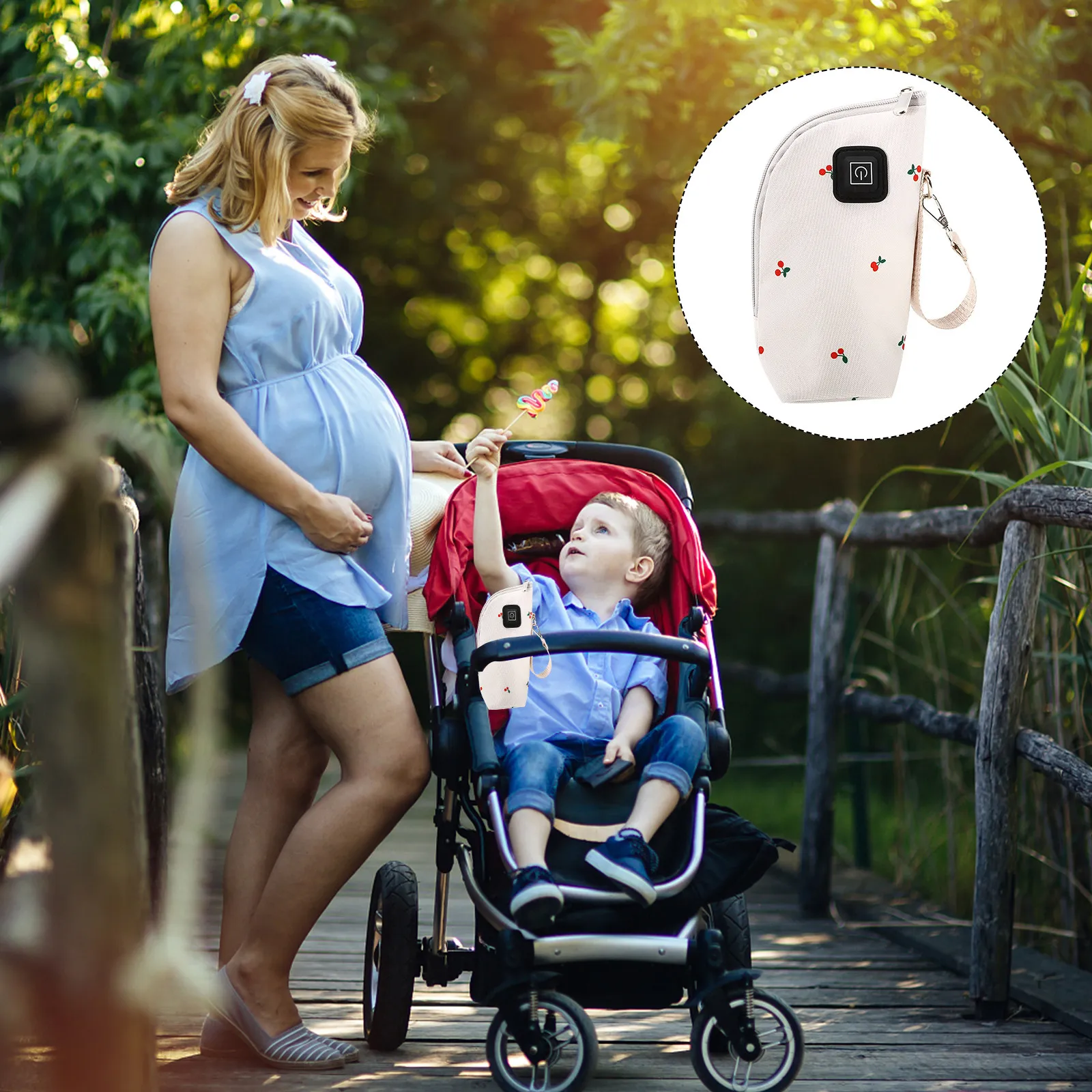 

Набор из 3-х термочехлов для подогрева детских бутылочек с USB-зарядкой, автомобильный нагревательный чехол, термоизоляционный пакет для подогрева молока для кормления малышей