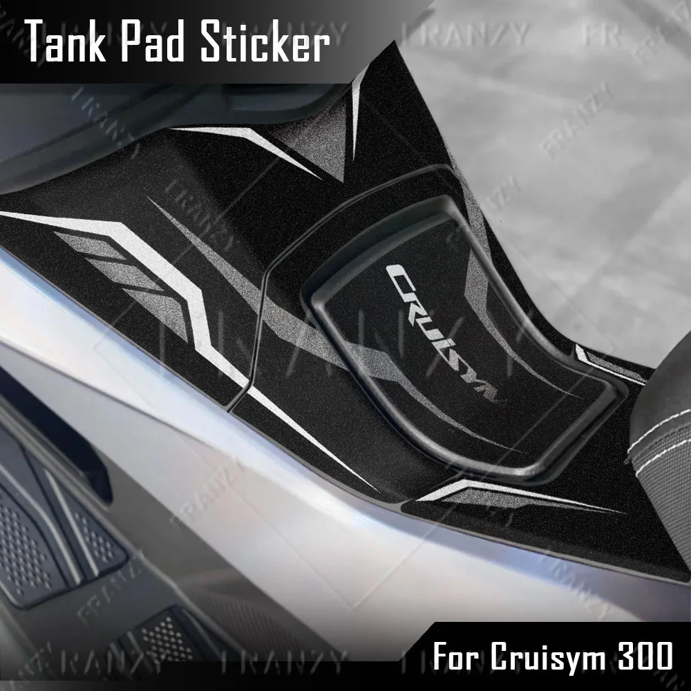 دراجة نارية خزان الوسادة ملصق غطاء غاز الوقود حماية الملحقات مائي ل SYM Cruisym 300 كروزيم a 300 TCS #2