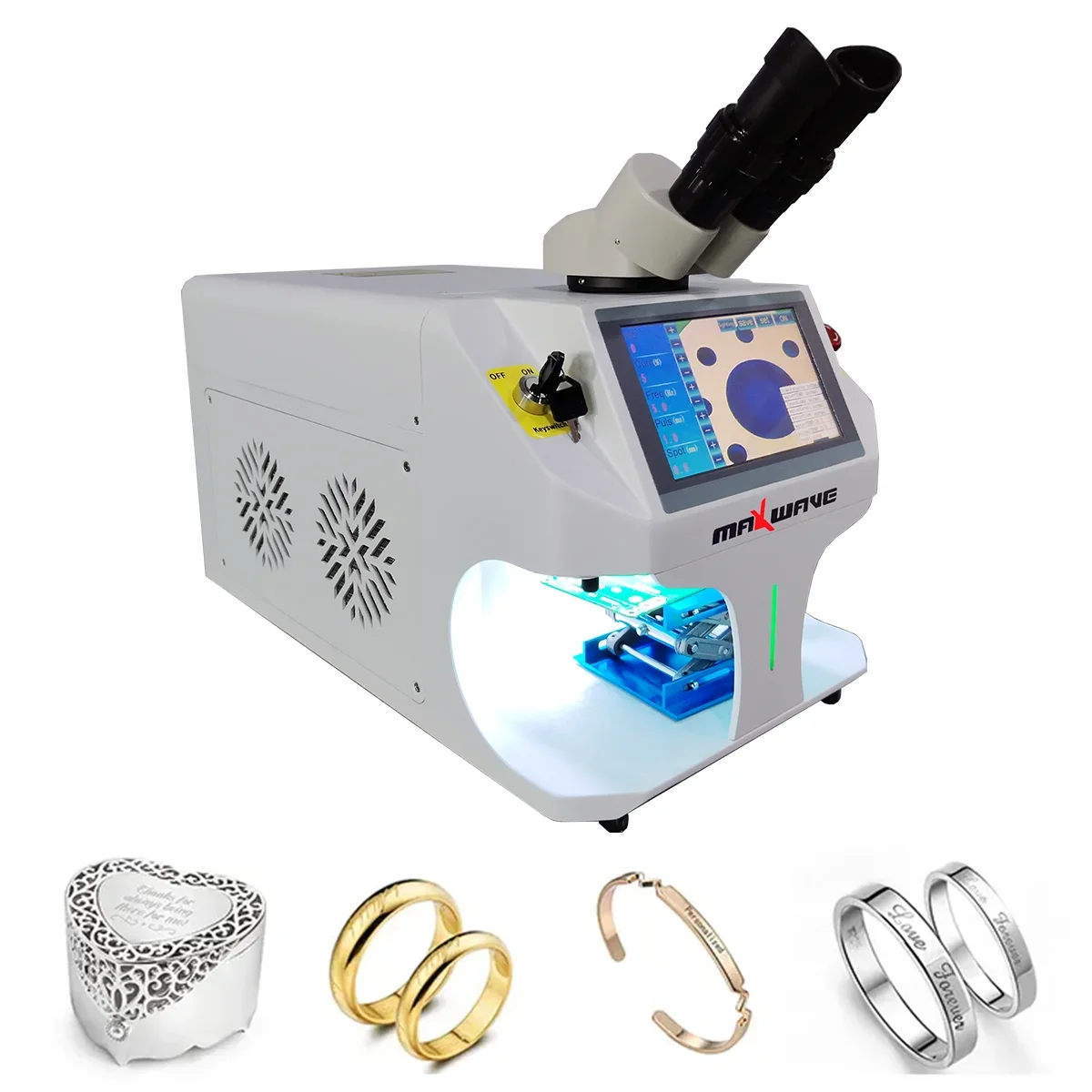 Mini Size Laser Jewelry Welding Machine Precise Laser CCD Camera Welder for Glasses Frame Gold Silver Processing