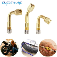 45°/90°/135° Angle Bent Valve Adaptor Tyre Tube Valve Extension Cycling Adapter for Motorcycle MTB Bike Tyre Valve Extension