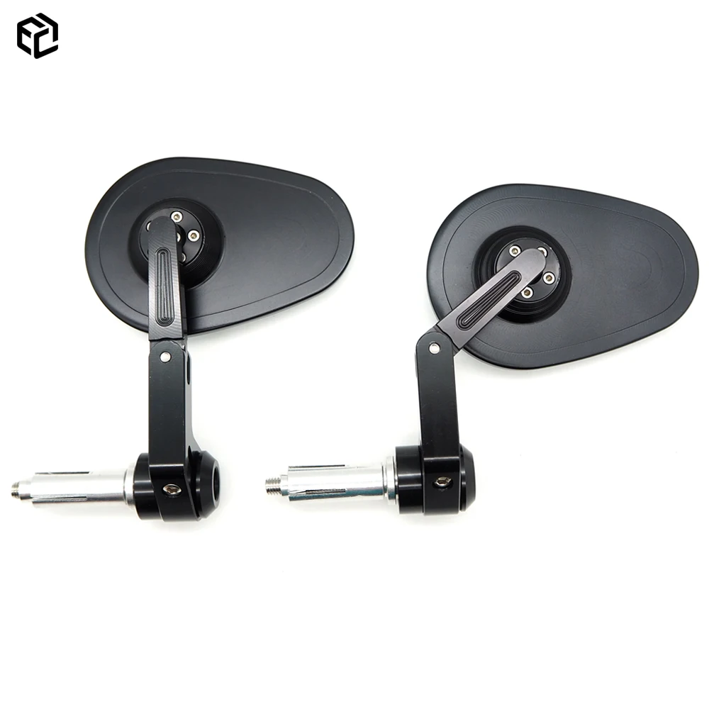 Motorcycle Bar End Mirrors Handlebar CNC Aluminum Black Moto Accessories For Harley Sportster S 1250 RH1250s Nightster 975