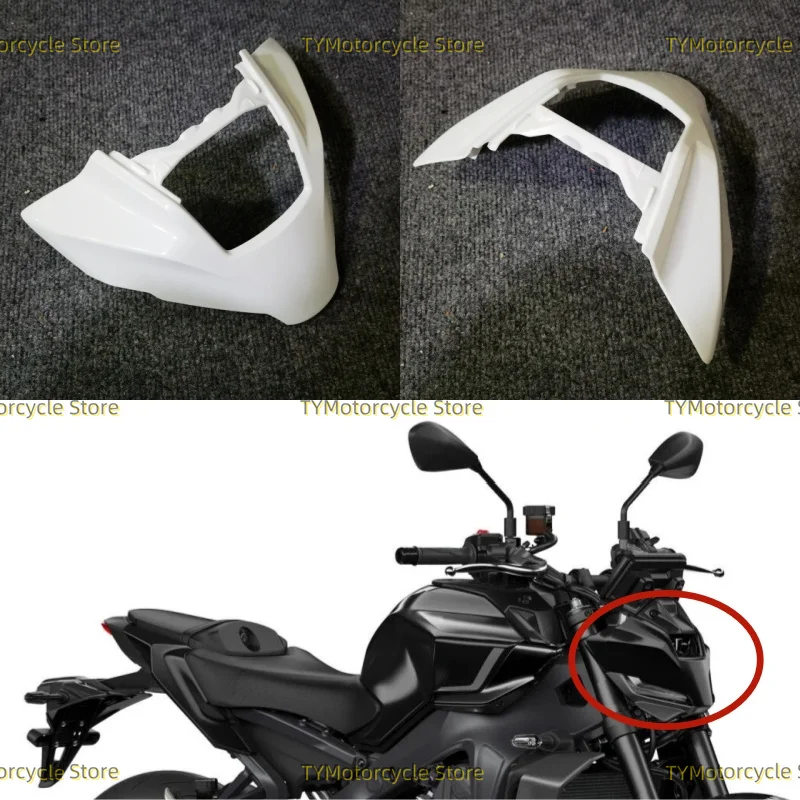 Image of Passend für Yamaha MT-09 MT 09 SP MT09 Mt09 2024-2026 Zubehör Scheinwerfer-Abdeckung Vordere Verkleidung Innenabdeckung