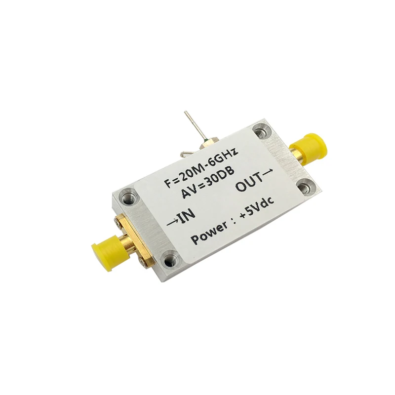 

High Linearity of RF Amplifier20MHZ To 6GHZ CNC Housing