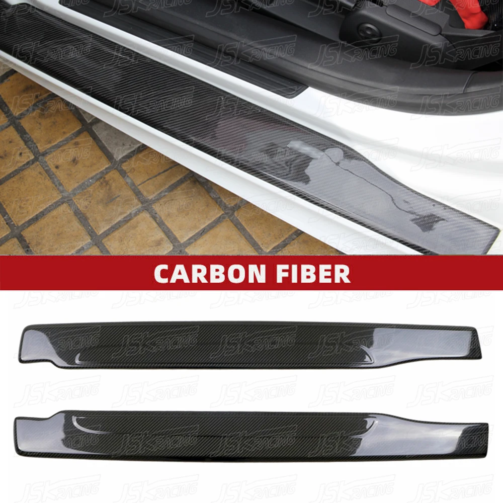 

O STYLE Carbon Fiber Door Sill Cover Trim 2pcs FOR AUDI R8 V8 V10 2008-2015(JSKADR808027)