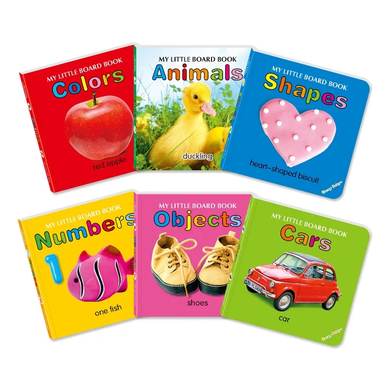 

《Early education cognitive board books set》Early Education Cognitive Board Book Set for Toddlers Learning and Development