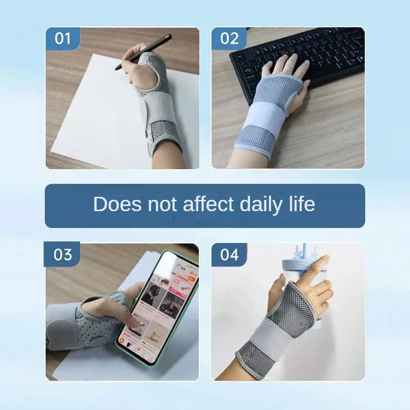 سوار معصم احترافي لدعم المعصم ، جبيرة قابلة للتنفس ، دعامة معصم ، التهاب المفاصل ، الرسغ ، النفق ، التواء اليدوي ، التهاب الأوتار