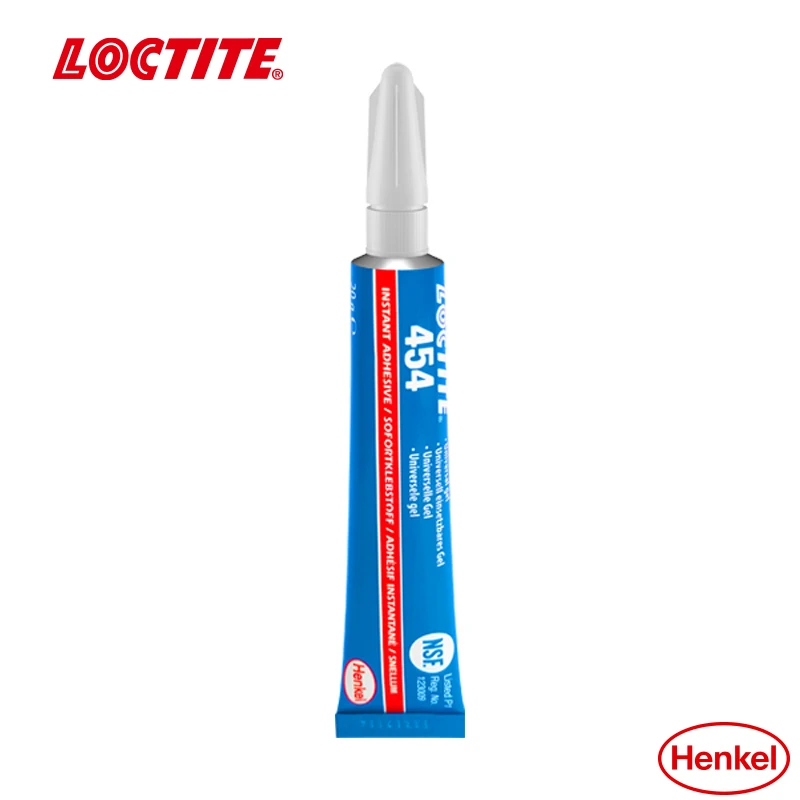 Henkel Loctite 454 Instant-dry gel with high viscosity, suitable for vertical application without dripping