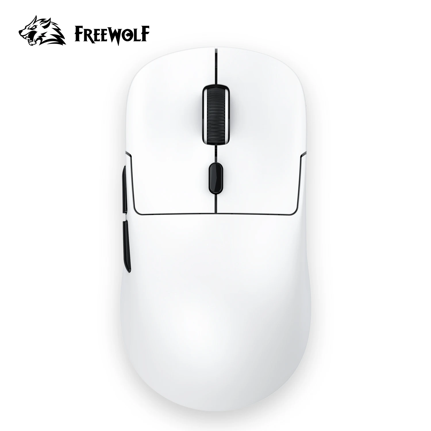 

Беспроводная мышь FREEWOLF A6 1000 Гц, трехрежимное соединение, PAW3311 24000 точек на дюйм, игровая мышь для макросов