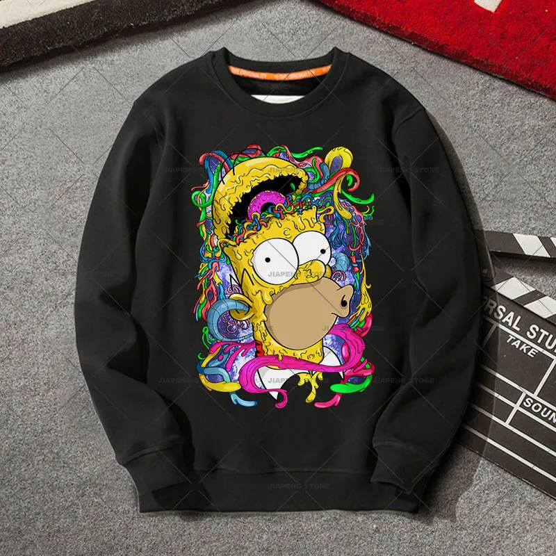 The Simpsons Heat Transfers Vinyl Sticker For Clothes Bart Homer Disney Cartoon Iron on Patches On Clothing T-shirt Washable DIY