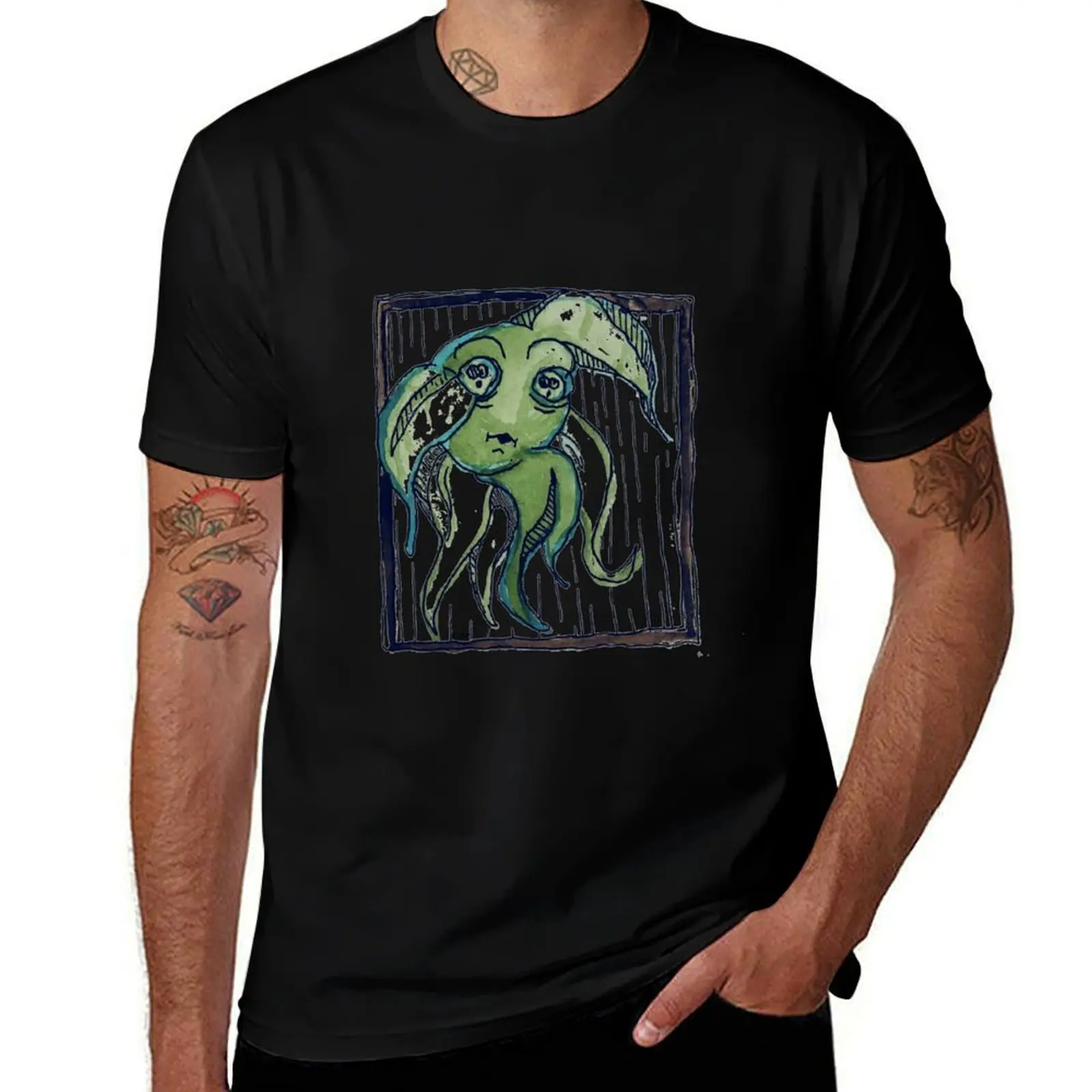 

Mossy Fairy Stickers & Prints T-Shirt man clothes customs design your own tshirts personalised Men's clothing