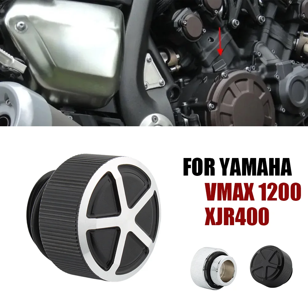 

M27 VMAX1200 Motorcycle Engine Oil Filler Cup Plug Cover Cap Screw For YAMAHA VMAX 1200 1680 1700 XJR400 Royal Star VS1300