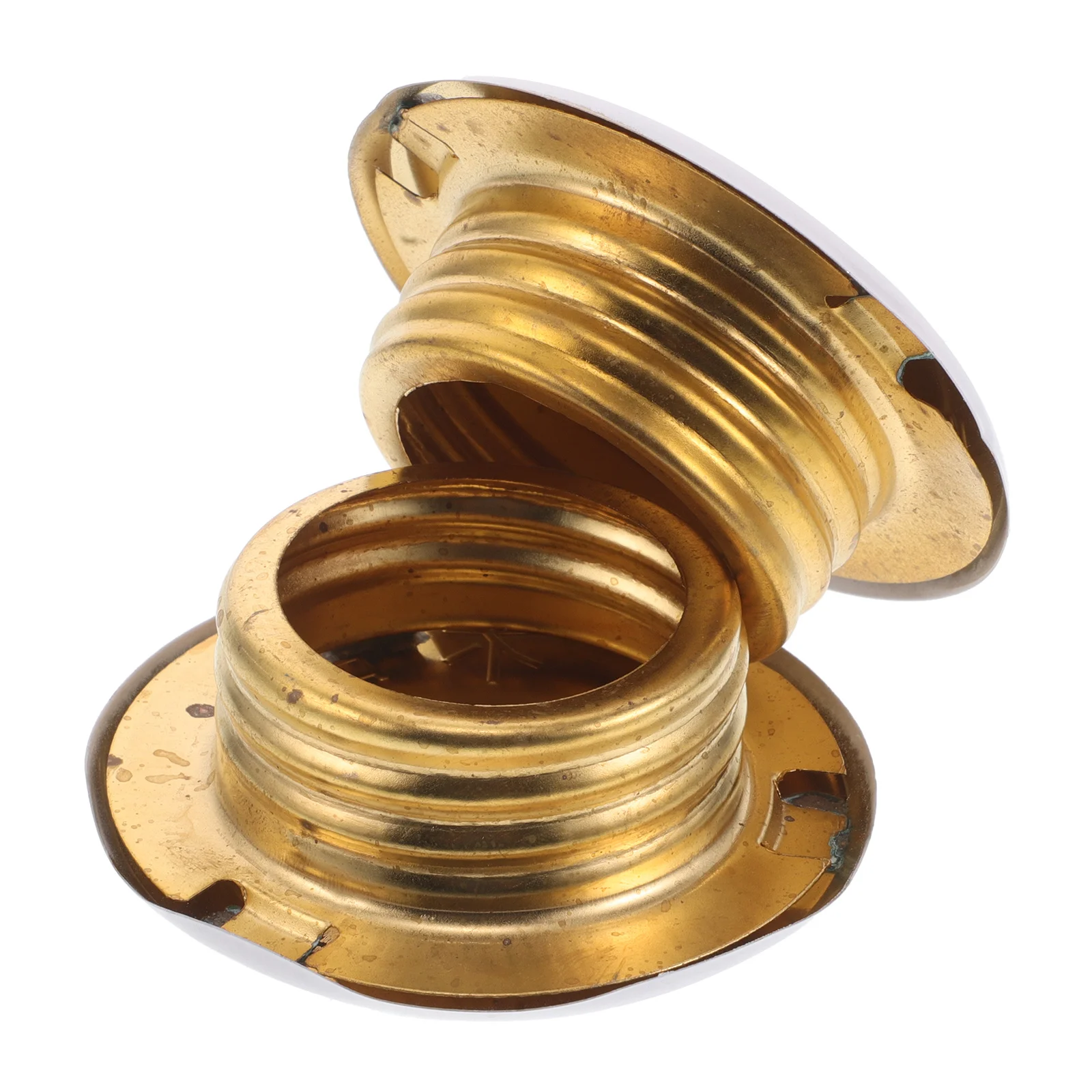 

2pcs Fire Sprinkler Head Cover Plate Flat Ceiling-Mounted For Commercial Residential Buildings Fire Sprinkler System Safety