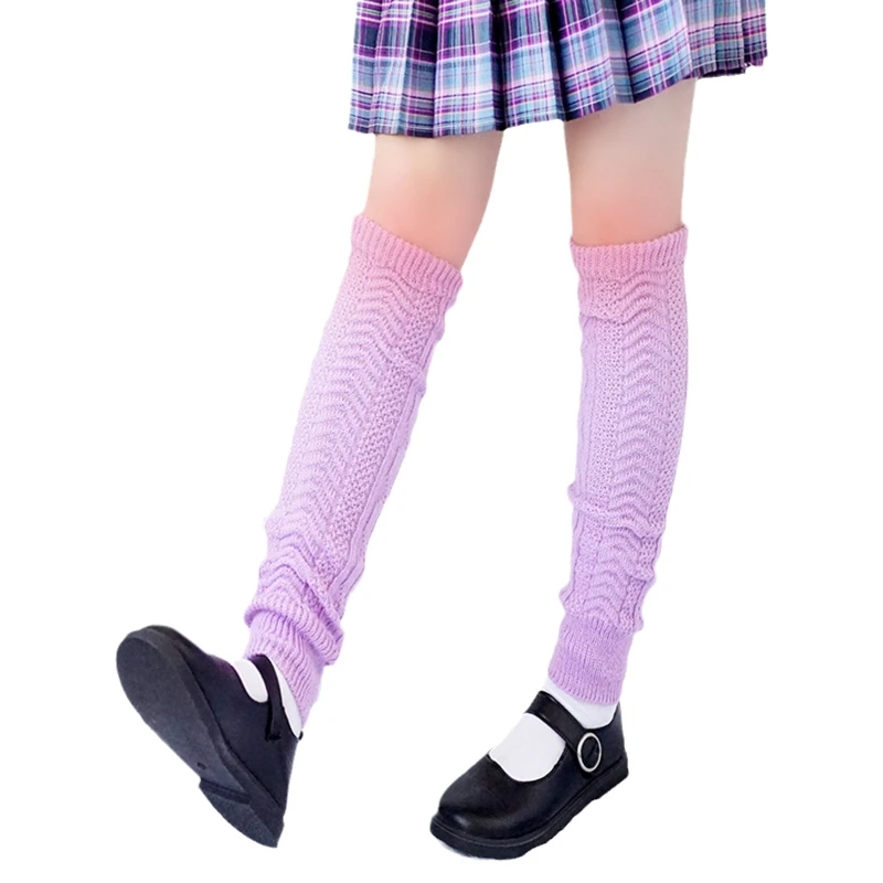 Calcetines sueltos para mujer, calcetín japonés para estudiantes y niñas, calentadoras piernas blancas, estilo