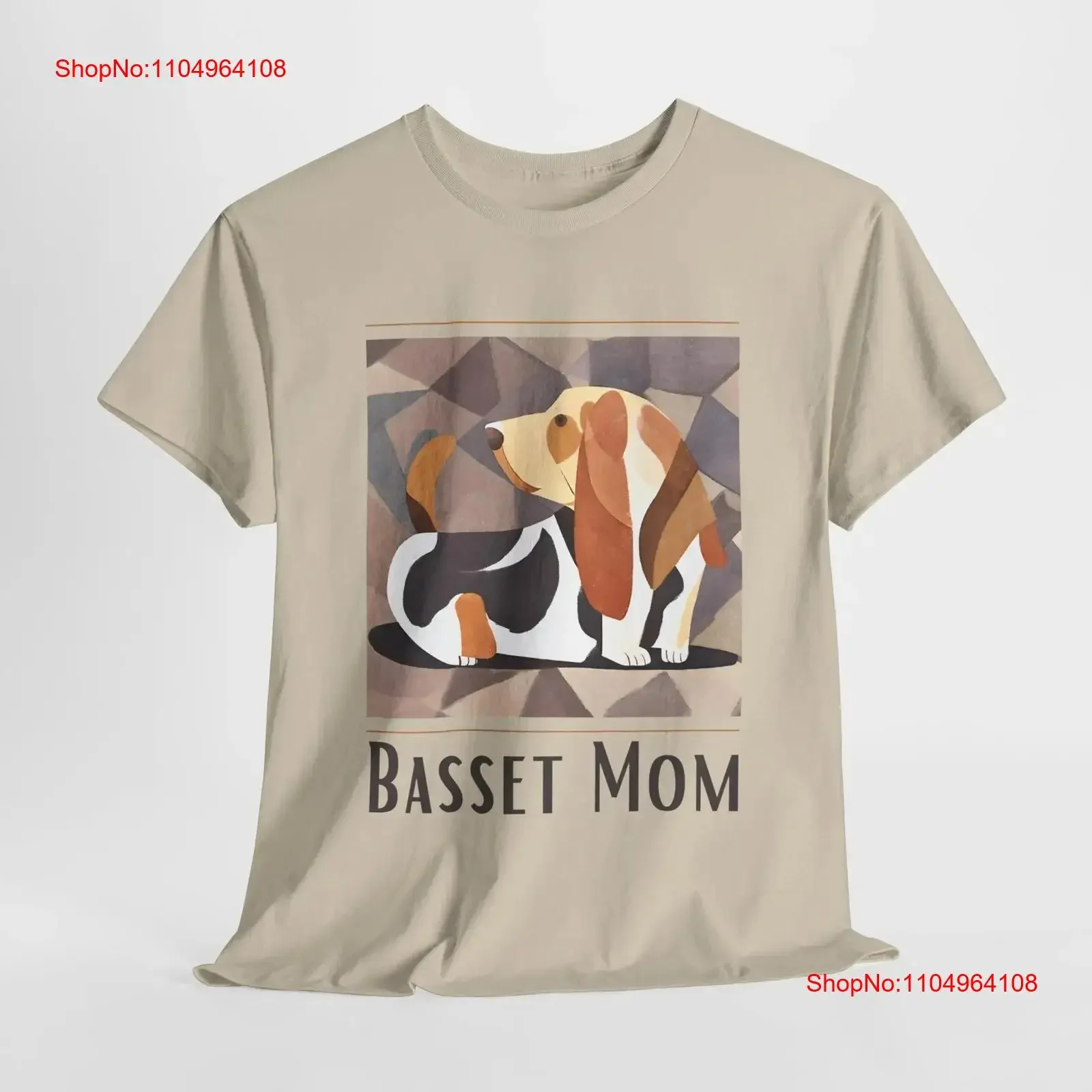 

Футболка Basset Hound для мамы, художественная футболка, подарки, винтажная стираная уличная одежда, растянутый универсальный топ для повседневной носки, повседневная стильная одежда