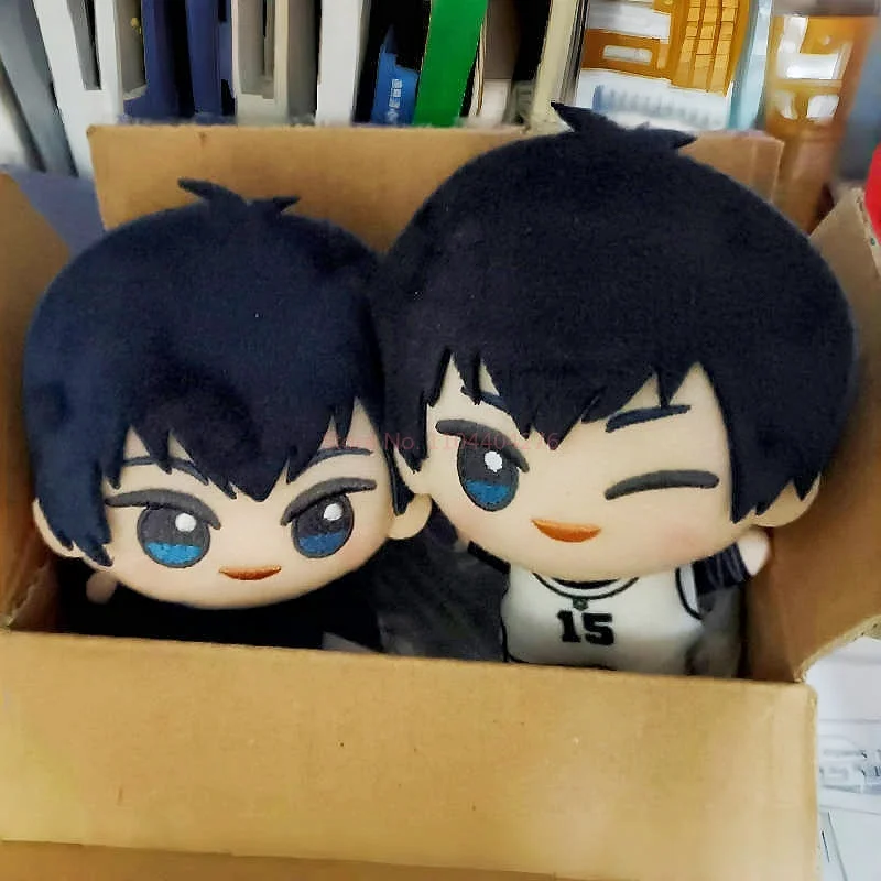 10 cm BLAUW SLOT Hiori Isagi Yoichi Nagi Seishiro Mikage pluche pop pluizige Maumet pluche hanger marionet sleutelhanger sleutelhanger charme cadeau